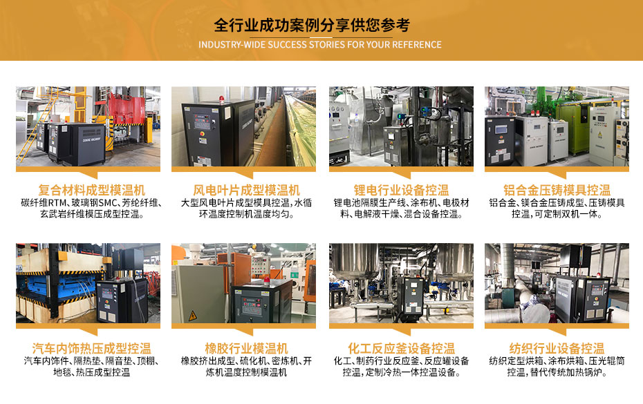 冷熱油切換模溫機(jī)案例